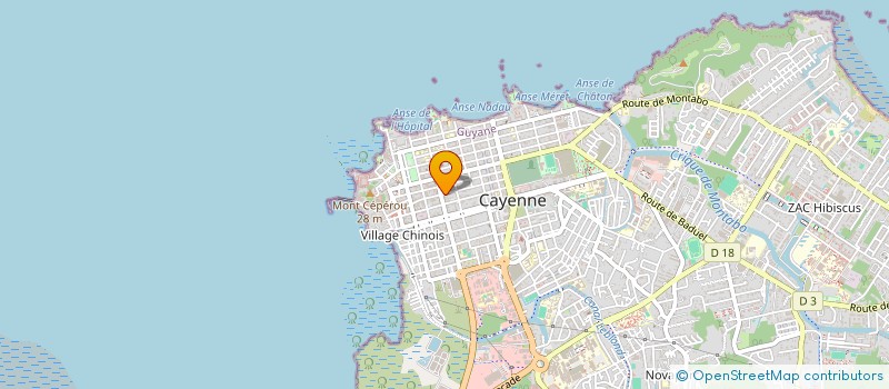 localisation de l'entreprise SCOOT CONCEPT  CAYENNE