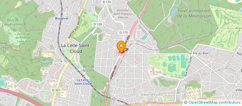 localisation de l'entreprise SCOOT EN CELLE  LA CELLE-SAINT-CLOUD