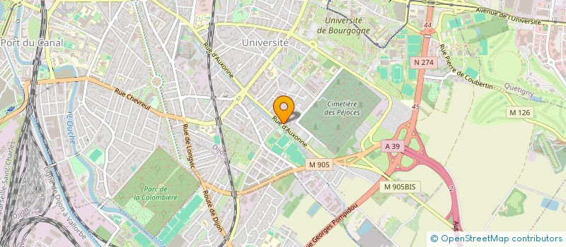 localisation de l'entreprise SCOOT'OCCAZ 21 à DIJON