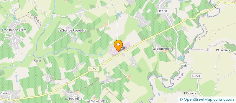localisation de l'entreprise SCOOT PRO à LA REGRIPPIERE