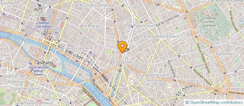 localisation de l'entreprise SCOOTER BASTILLE  PARIS