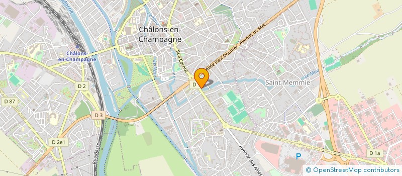 localisation de l'entreprise SCOOTER CLUB CHALONNAIS  CHALONS-EN-CHAMPAGNE