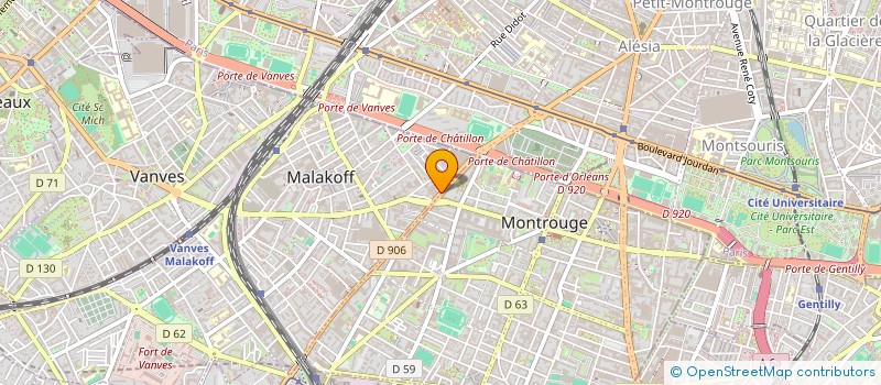 localisation de l'entreprise SCOOTER DIFFUSION OCCASION à MALAKOFF