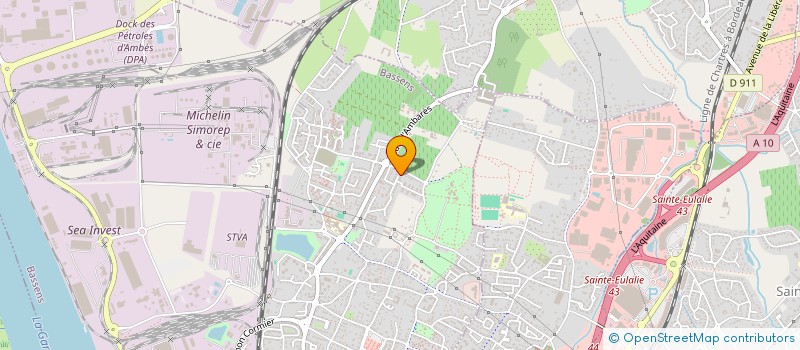 localisation de l'entreprise SCOOTER TRANSCOLIS  BASSENS