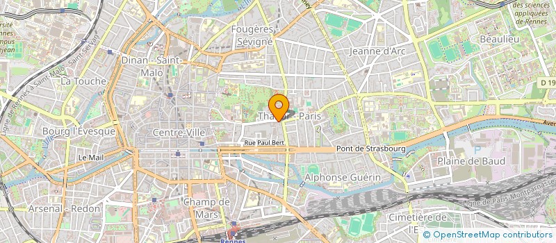 localisation de l'entreprise SCOOTERS SERVICE à RENNES