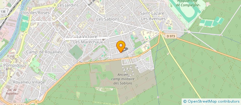 localisation de l'entreprise SCOP  COMPIEGNE