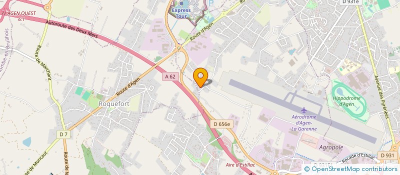 localisation de l'entreprise SCOP AGENAISE DU BATIMENT  ESTILLAC