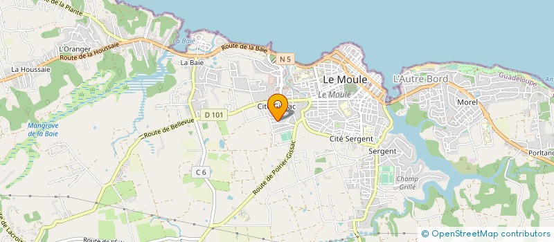 localisation de l'entreprise SCOP AGWO ZOUTI à LE MOULE