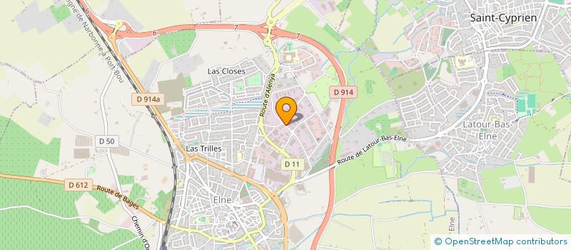 localisation de l'entreprise SCOP ARL MS-R à ELNE