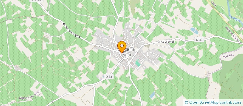 localisation de l'entreprise SCOP ARTIS LTS  ALIGNAN-DU-VENT