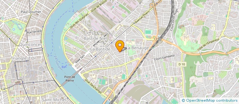 localisation de l'entreprise SCOP ATELIER PROVISOIRE  BORDEAUX