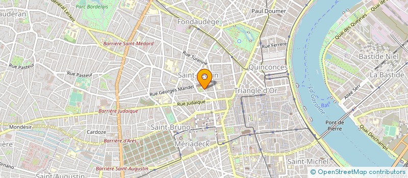 localisation de l'entreprise SCOP AVEC à BORDEAUX