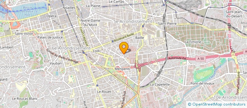 localisation de l'entreprise SCOP BARBAR  MARSEILLE