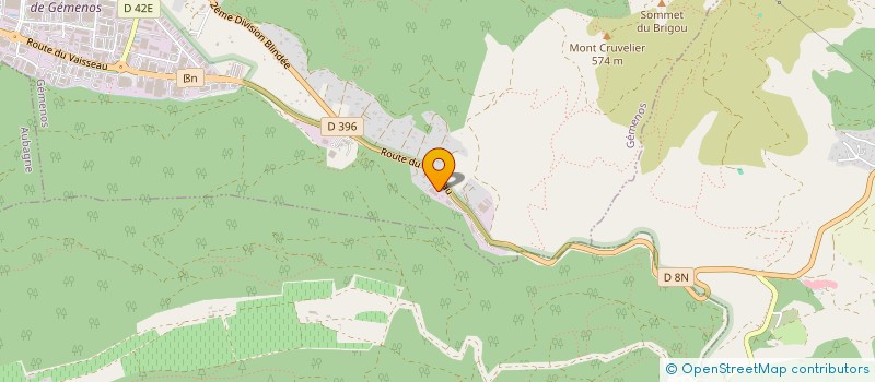 localisation de l'entreprise SCOP CAMBUZA à GEMENOS