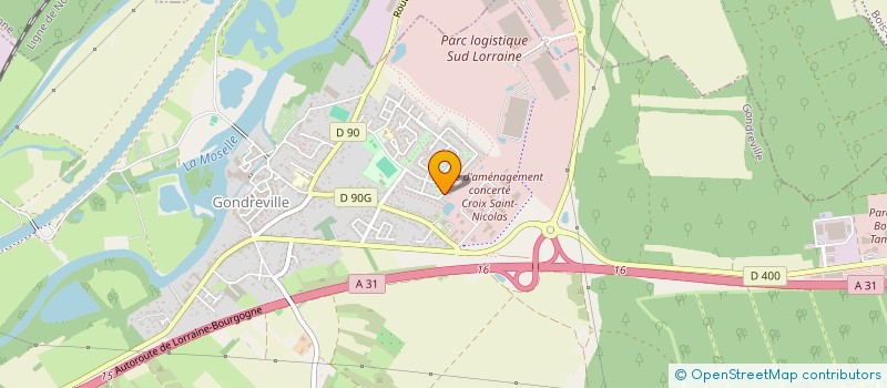 localisation de l'entreprise SCOP CDL  GONDREVILLE