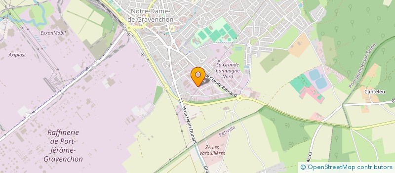 localisation de l'entreprise SCOP CHAUDRONN CHARPENT MONTAGE MAINTENA  PORT-JEROME-SUR-SEINE