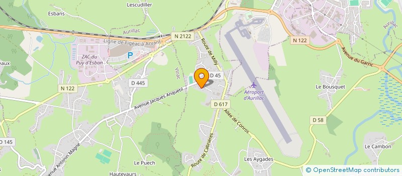 localisation de l'entreprise SCOP CLEAN'EA à ARPAJON-SUR-CERE
