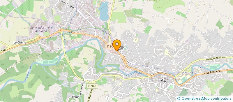 localisation de l'entreprise SCOP DE L'ABATTOIR D'APT  APT