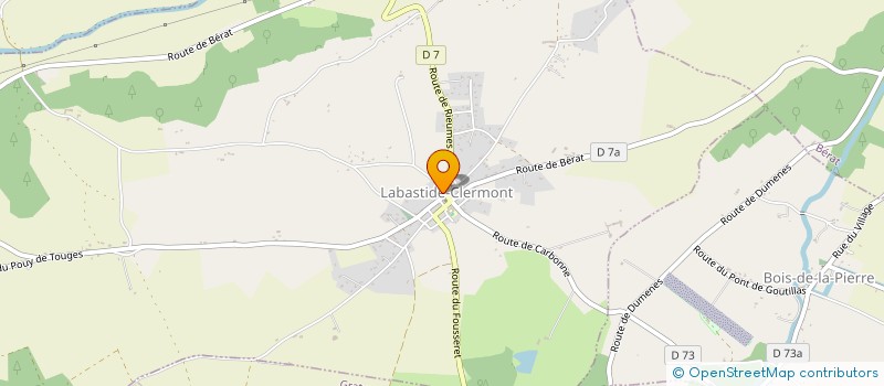 localisation de l'entreprise SCOP DE LA BODEGUITA DU PAIN à LABASTIDE-CLERMONT