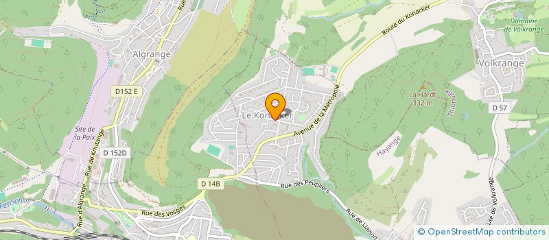 localisation de l'entreprise SCOP DES MEDECINS DE LA CECA à HAYANGE