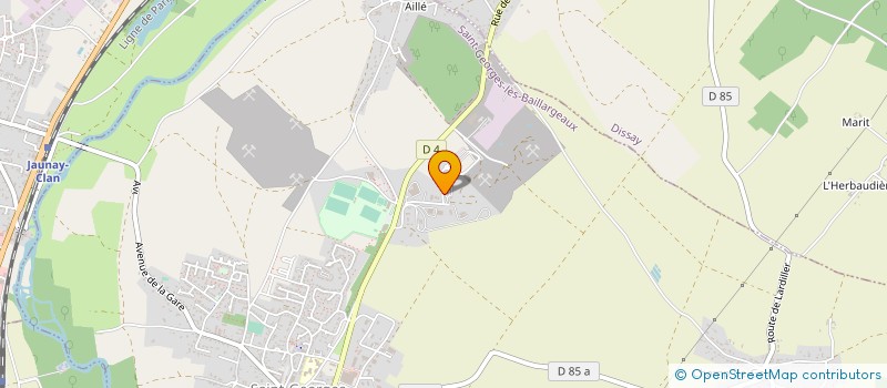 localisation de l'entreprise SCOP DES MOINARDS à SAINT-GEORGES-LES-BAILLARGEAUX