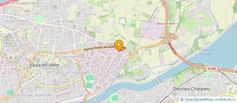 localisation de l'entreprise SCOP DI NOTA à VAULX-EN-VELIN
