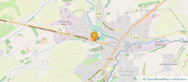 localisation de l'entreprise SCOP DOMITILLE à CONDE-EN-NORMANDIE