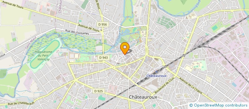 localisation de l'entreprise SCOP ELECTRA à CHATEAUROUX