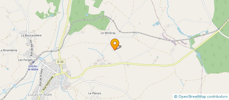 localisation de l'entreprise SCOP ENTREPRISE MARTIN à LUCAY-LE-MALE