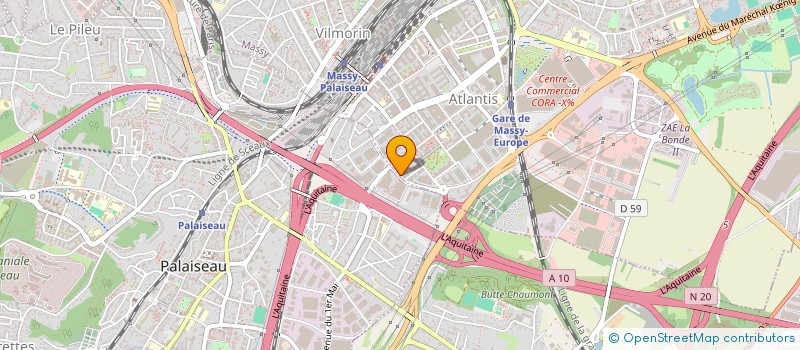 localisation de l'entreprise SCOP ET SENS SCOP47 SAS à MASSY