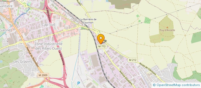 localisation de l'entreprise SCOP GROUPE TOUNZE à COURNON-D'AUVERGNE