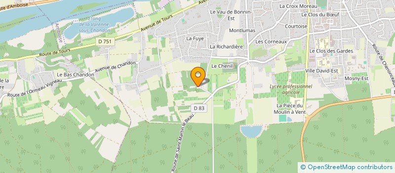 localisation de l'entreprise SCOP INDUSTRIELLE DE MENUISERIE  AMBOISE