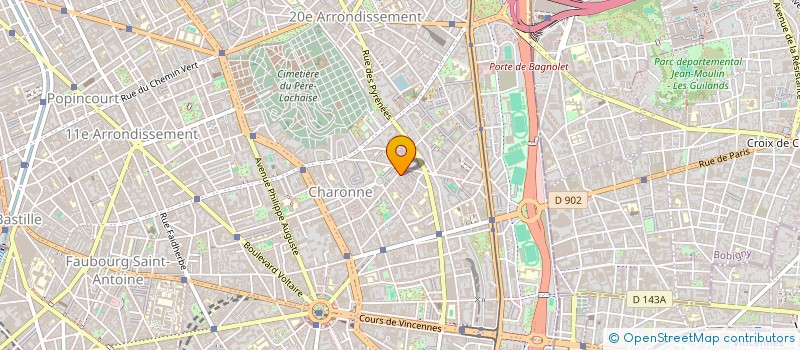 localisation de l'entreprise SCOP L'AUDACIEUSE à VINCENNES
