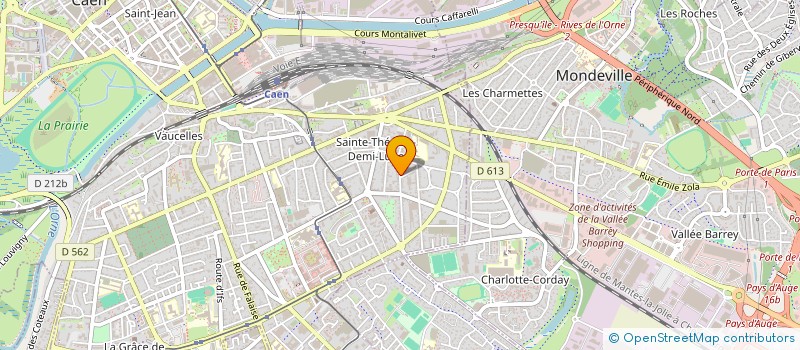 localisation de l'entreprise SCOP LA FALUE à CAEN