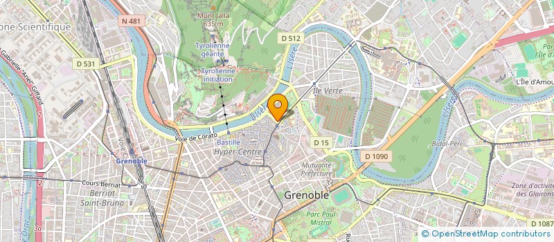 localisation de l'entreprise SCOP LOYAL  GRENOBLE