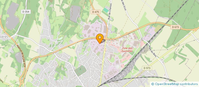 localisation de l'entreprise SCOP MENUISERIE DOUGNIER ET ASSOCIES à DOLE