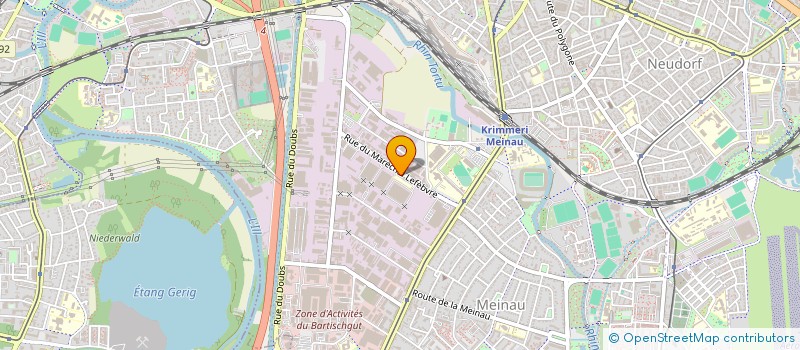 localisation de l'entreprise SCOP'RESTO à STRASBOURG