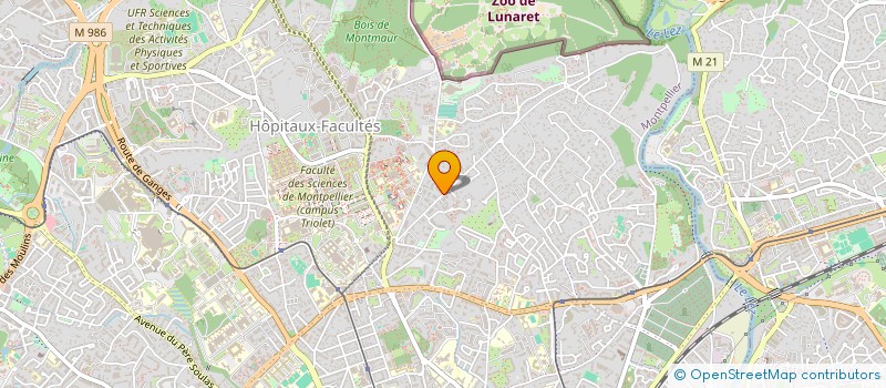 localisation de l'entreprise SCOP SERVICES à MONTPELLIER