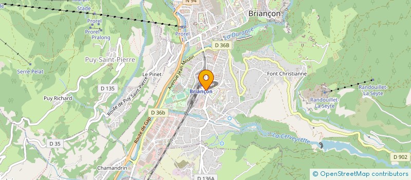 localisation de l'entreprise SCOP SUDATI BRIANCON à BRIANCON