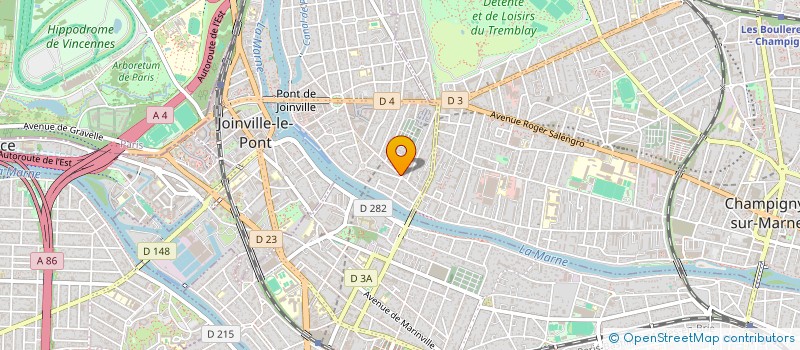 localisation de l'entreprise SCOPA à JOINVILLE-LE-PONT