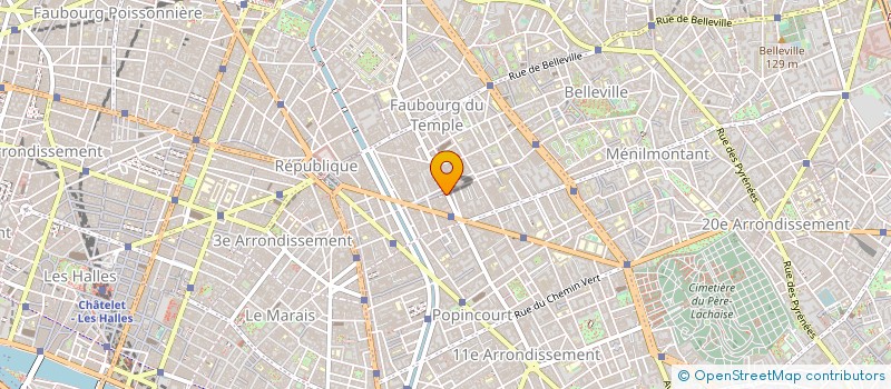 localisation de l'entreprise SCOPA  PARIS