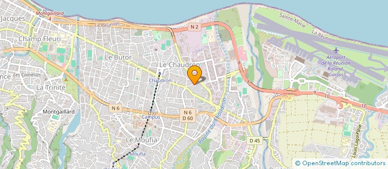 localisation de l'entreprise SCOPAD à SAINT-DENIS