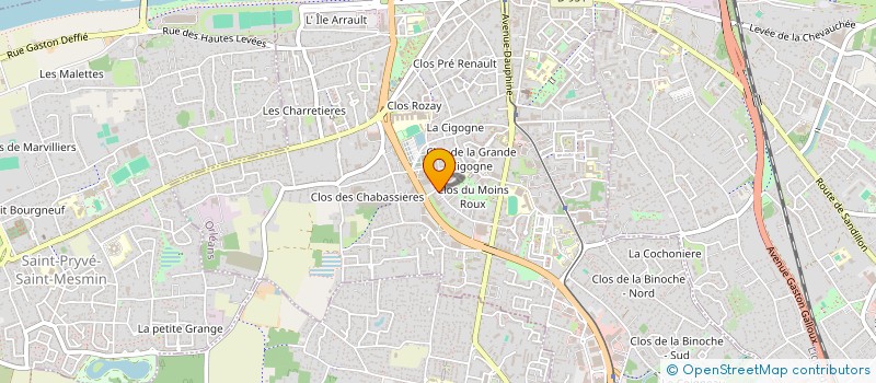 localisation de l'entreprise SCOPARL MOUNTERA à ORLEANS