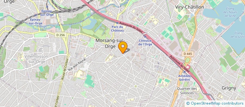 localisation de l'entreprise SCOPDEPROFS  MORSANG-SUR-ORGE