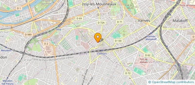 localisation de l'entreprise SCOPE RH CONSEIL à ISSY-LES-MOULINEAUX