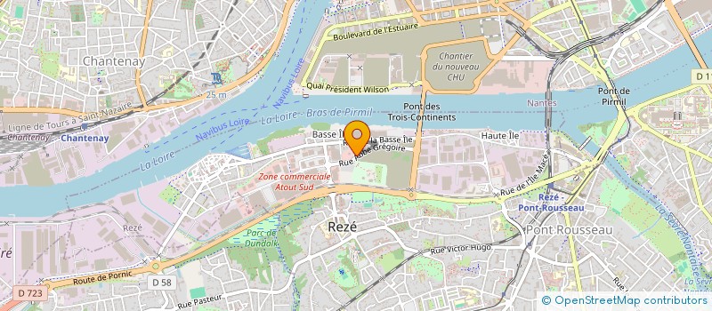 localisation de l'entreprise SCOPELI à REZE