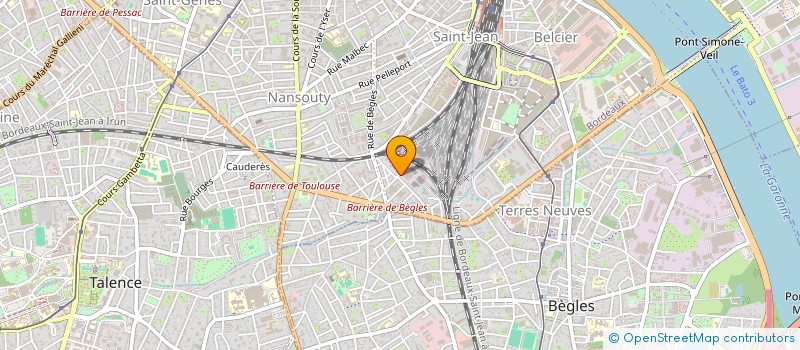 localisation de l'entreprise SCOPELLO  BORDEAUX