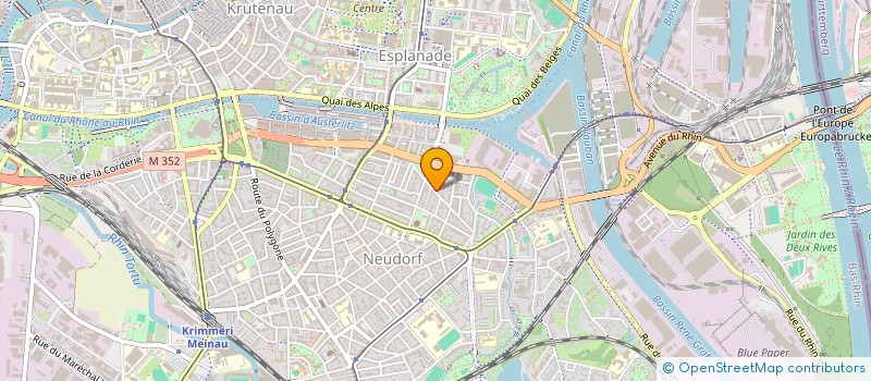 localisation de l'entreprise SCOPEO à STRASBOURG