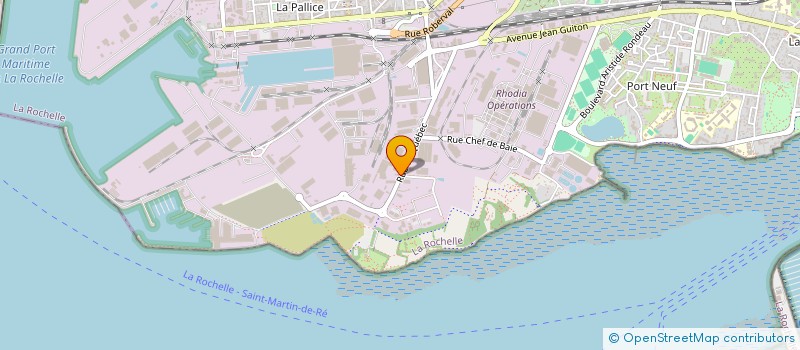 localisation de l'entreprise SCOPEO ATLANTIC SAS à LA ROCHELLE