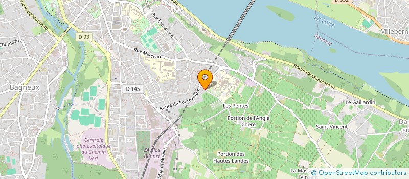 localisation de l'entreprise SCOPI à SAUMUR